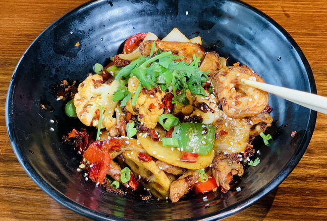 Intestine Dry Pot